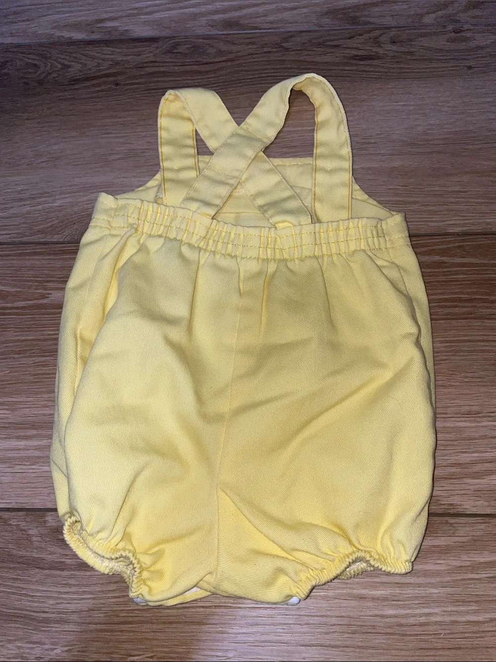 Vintage Carter’s Summer Romper Yellow Sailboat